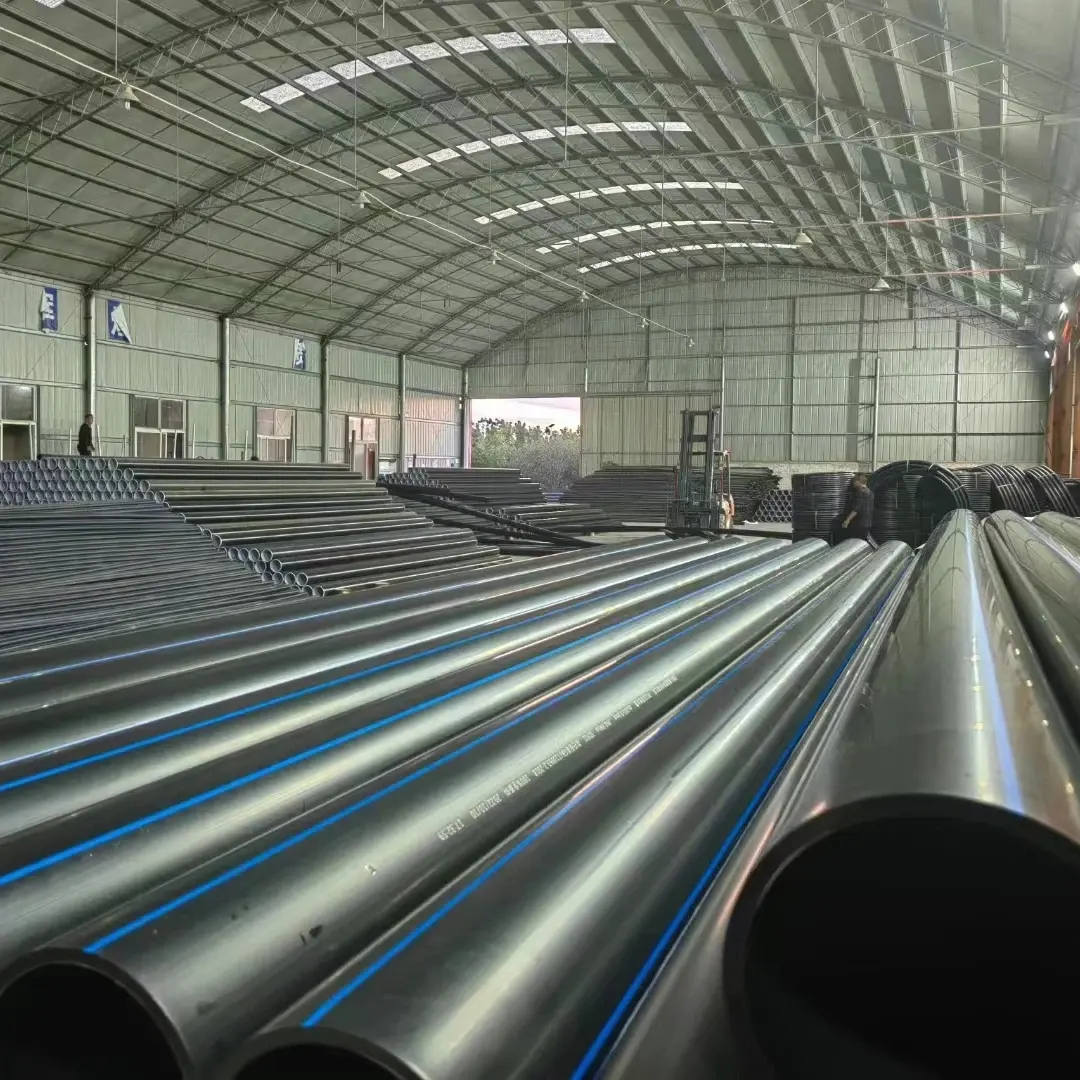 Wholesale Hdpe Pipe 100mm Irrigation Hdpe Water Supply Pipes Price of Hdpe Plastic Tubing