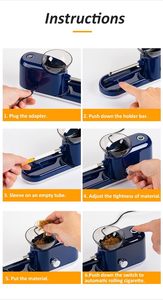 Máquina Eléctrica para Liar Cigarrillos Inyector Automático de Tabaco Portátil Fácil de Usar para Hierba Seca - Product Image 5