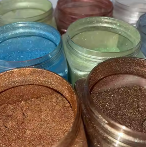 Màu Đỏ Lip Blush sắc tố ánh sáng lung linh Eyeshadow ngọc trai hiệu ứng son môi sắc tố mỹ phẩm lớp mica bột sắc tố cho son bóng - Product Image 5