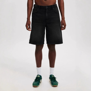 Pantalones Cortos de Mezclilla para Hombre, Nueva Llegada, Estilo Casual, Tipo <span class=keywords><strong>Cargo</strong></span>, Largos hasta la Rodilla, Estilo <span class=keywords><strong>Bermuda</strong></span>, ODM - Product Image 2