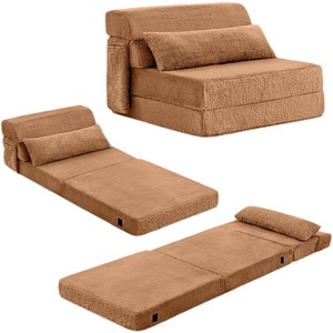Divano <span class=keywords><strong>Letto</strong></span> <span class=keywords><strong>Pieghevole</strong></span> Personalizzato per Ufficio, <span class=keywords><strong>Materasso</strong></span> Singolo Portatile in Spugna ad Alta Densità Stile Tatami - Product Image 4