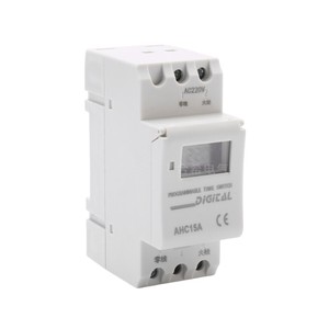 Interruptor de tiempo programable digital HX AHC15A AC220V, temporizador montado en riel para uso industrial - Product Image 4
