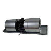 Unité de ventilation à moteur EC à économie d'énergie, horizontal, encastrée, à eau réfrigérée, avec contrôle progressif 0-10V