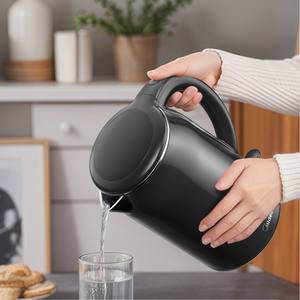 Bouilloire électrique Midea 1,7 L en acier inoxydable, ébullition rapide, arrêt automatique, usage domestique - Product Image 5