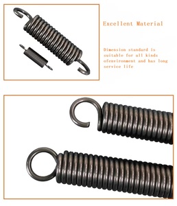 Resorte de extensión de acero inoxidable de alta precisión personalizado OEM espiral bobina de resorte de metal con ganchos - Product Image 4