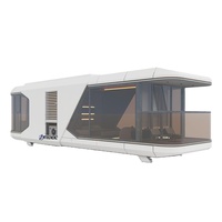 Maison Préfabriquée Espace Capsule Cabine Hôtel Conteneur Maison Cosse de Sommeil Extérieur Mobile Petite Maison Capsule de Luxe