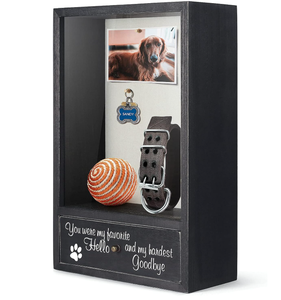 Cofanetto commemorativo per gatti e urna per ceneri di cani, regalo di commovimento per animali domestici, i migliori amici non più d'oltre confine, in offerta speciale - Product Image 1