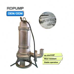 Marine Vertical Non-clog Wq <b>Submersible</b> Sewage Sludge <b>Pump</b> for Wastewater Treatment - Product Image 1