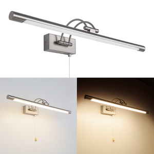 โคมไฟติดผนังอะลูมิเนียมอัลลอยด์ทันสมัย LED 3500K แสงวอร์มไวท์ ทรงสี่เหลี่ยม ขั้วหลอด E27 สำหรับห้องน้ำ - Product Image 5