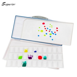 BOMEIJIA supérieur hydratant eau couleur peinture <span class=keywords><strong>Palette</strong></span> aquarelle <span class=keywords><strong>Art</strong></span> <span class=keywords><strong>Palette</strong></span> fournitures Paleta Acuarela professionnel plastique - Product Image 2
