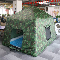 WINSUN 3x3 tienda de campaña inflable duradera para la venta tienda de refugio inflable tiendas portátiles para acampar al aire libre emergencia