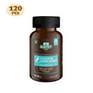 Suplemento sanitario para mascotas, tabletas de calcio para perros y gatos con lactato de calcio y aspartato de calcio en OEM y ODM - Product Image 1
