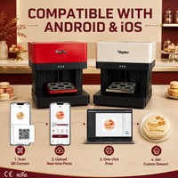 Imprimante alimentaire à encre comestible pour gâteaux, café, latte art, macarons, biscuits, chocolat, certifiée FDA, HALAL, casher, mondiale