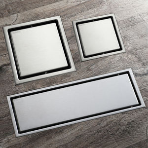 11*11 סנטימטר 15*15cm 30*11cm נירוסטה ניקוז רצפת מקלחת מסננת מלבני רצפת ניקוז - Product Image 1