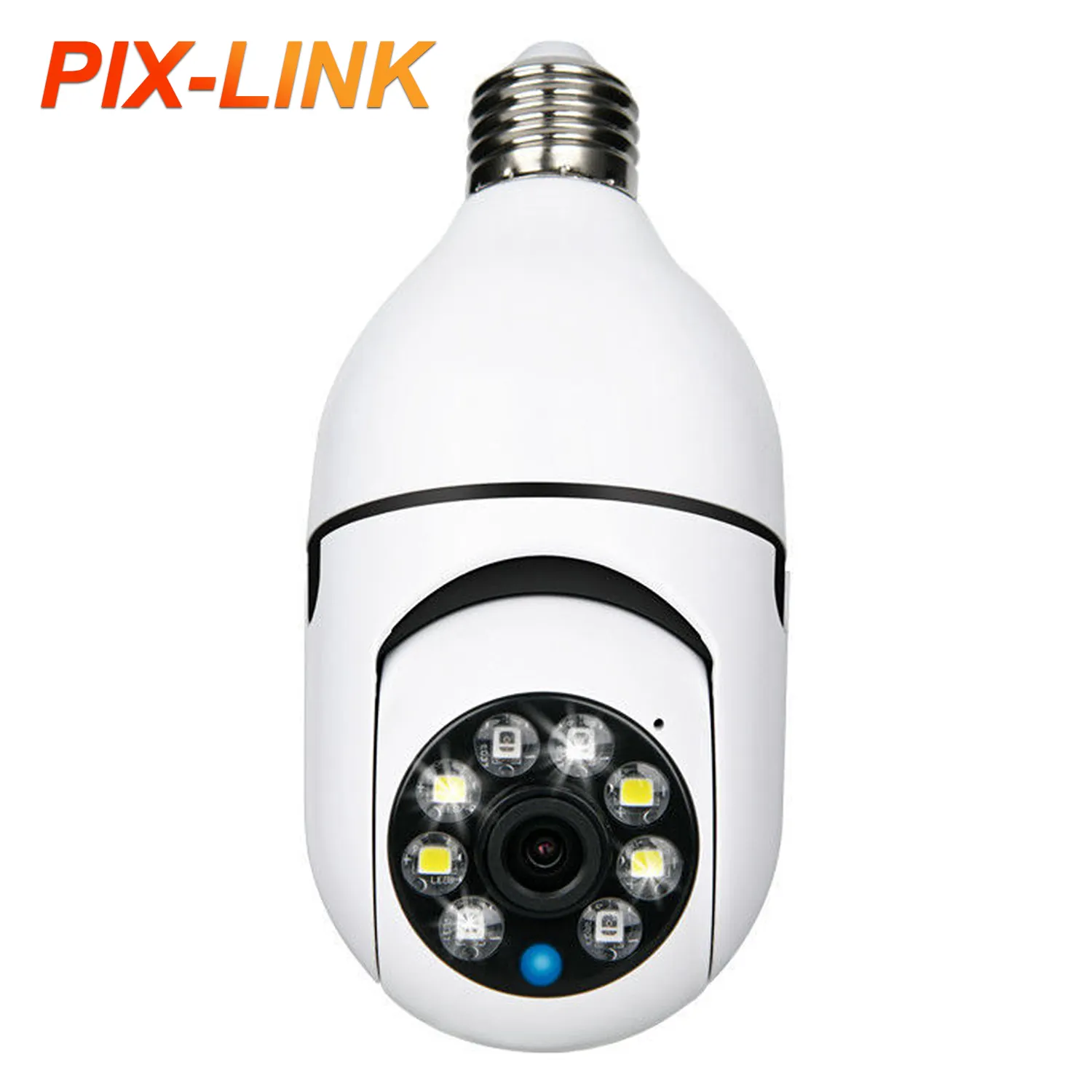 Smart home light bulb lamp wifi 2MP camera 360 Degree pnaoramic wireless IR Security VR CCTV Camera