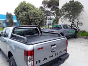 Vente flash : Cache-rouleau électrique à commande Bluetooth avec LED pour Isuzu Dmax, installation facile, cache rétractable - Product Image 4