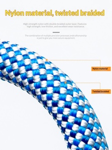 Cuerda de <span class=keywords><strong>Escalada</strong></span> Kanle Ligera, Duradera y de Alta Resistencia, Cuerda de Seguridad para Protección - Product Image 4