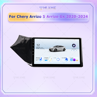 Vente d'usine Navigation Cadre de 9 pouces pour 2020-2024 CHERY ARRIZO 5 Kit de remplacement de garniture de panneau noir mat Accessoires de visage