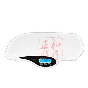 Cirone Baby <b>Scale</b> <b>Digital</b> Electronic Weighing <b>Scale</b> Oval Non Slip Battery Powered For Infant Weight Measurement - Product Image 1