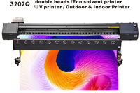10ft 3,2 metros impresora eco solvente (con dos dx5/xp600/dx7/4720 la cabeza)