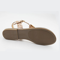 Sandalias De Mujer printemps été sandales antidérapantes sandales pour femmes de haute qualité sandales à talons plats pour femmes et dames