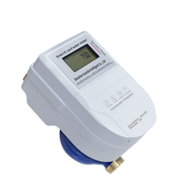 Compteur d'eau en cuivre multi-jets numérique intelligent prépayé contrôle de vanne d'eau froide DN 15/20/25mm classe d'appartement résidentiel industriel