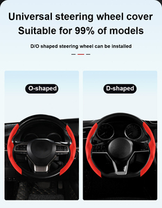 Bọc vô lăng da lộn thông dụng, bảo vệ vô lăng thể thao, bọc vô lăng xe mềm chống trượt - Product Image 3