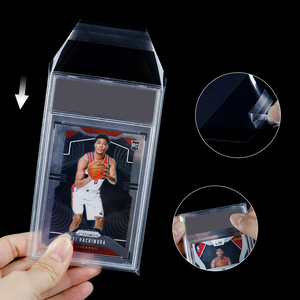 0.1mm <b>Thick</b> Durable PP Protective Film 100ct 87*138mm for 35PT Magnetic <b>Card</b> Holders Fashion Style Customizable Size - Product Image 2