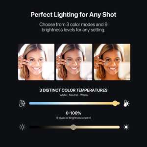 MYBAT PRO Selfie <b>Ring</b> <b>Light</b> with 72" Tripod Stand Extendable Selfie Stick with <b>Light</b> for <b>Phone</b>, Live Streaming, , Travel,Video - Product Image 5