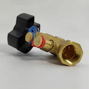 Flow Manual Brass Balance Valve For Air Conditioning Water System