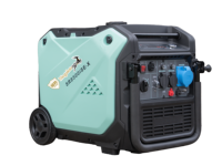 Générateur à essence silencieux 8 kVA à démarrage électrique, 4 temps, 7000 W nominaux, 327 cm³, réservoir 22 L, pour usage domestique et de chantier