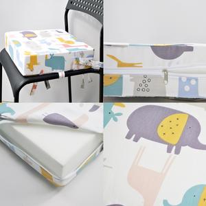 Cojín de aumento de silla Sumnacon, cojín de refuerzo <span class=keywords><strong>para</strong></span> <span class=keywords><strong>trona</strong></span> desmontable portátil <span class=keywords><strong>para</strong></span> bebés y niños pequeños, Chai grueso lavable - Product Image 5