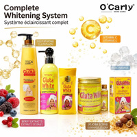 Ensemble éclaircissant anti-âge à la vitamine C Guta, hydratant et nourrissant, avec nicotinamide pour éliminer les taches brunes, soin de la peau