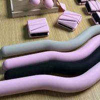 Barre lestée personnalisable avec logo, noyau en silicone, pour Pilates, Yoga, entraînement, portable, durable, usage commercial, corps entier