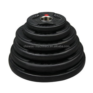 แผ่นน้ำหนักเหล็กหล่อสำหรับบาร์เบล ขายส่งจากโรงงาน - Product Image 3