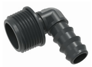 DaringFish Raccord fileté ABS en Y à 4 <span class=keywords><strong>voies</strong></span> 16 mm x 1/2"-<span class=keywords><strong>3</strong></span>/4" M, <span class=keywords><strong>Diviseur</strong></span> d'irrigation pour ferme, verger et jardin - Product Image 6