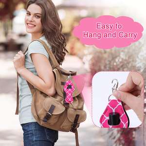 Llavero Portabálsamo Labial Personalizado para Sublimación con Clip, Soporte para Bálsamo Labial, Lápiz Labial y Brillo Labial, Venta al por Mayor para Cordones - Product Image 4