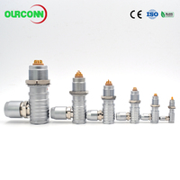 Kompatible ODU Push-Pull Selbstverriegelnde Rundsteckverbinder B-Serie FHG EGG 0B 1B 2B 3B 2-32 Pin Metall-Stecker Buchse