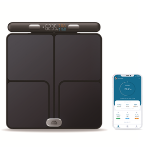 Connessione Wifi bilancia da bagno 8 elettrodi di impedenza per il monitoraggio della salute con 18 misure BMI acqua Smart grasso corporeo - Product Image 1