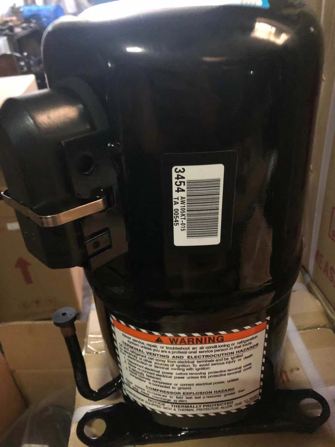 AW5532 EXC Tecumseh Refrigeration Compressor R22/R407C, 31500 BTU