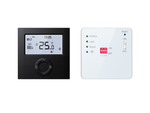 Termostato <span class=keywords><strong>Digitale</strong></span> Programmabile WiFi a Risparmio Energetico 2026 per Caldaie a Gas e Sistemi di Riscaldamento dell'Acqua, Compatibile con Alexa e Google Home - Product Image 1