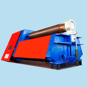 Machine de cintrage automatique CNC pour tôles, équipement hydraulique de pliage de tôles d'acier pour la fabrication de cylindres et de réservoirs métalliques - Product Image 1