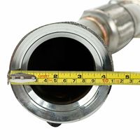En-tête de collecteur de course en acier inoxydable pour BMW 535D 335D E90 E91 E92 E60 E61 Diesel M57 tuyau d'échappement Turbo