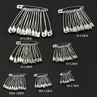 Épingle de sûreté en acier brodée de haute qualité avec fermoir multi-tailles haute ténacité pour accessoires vestimentaires