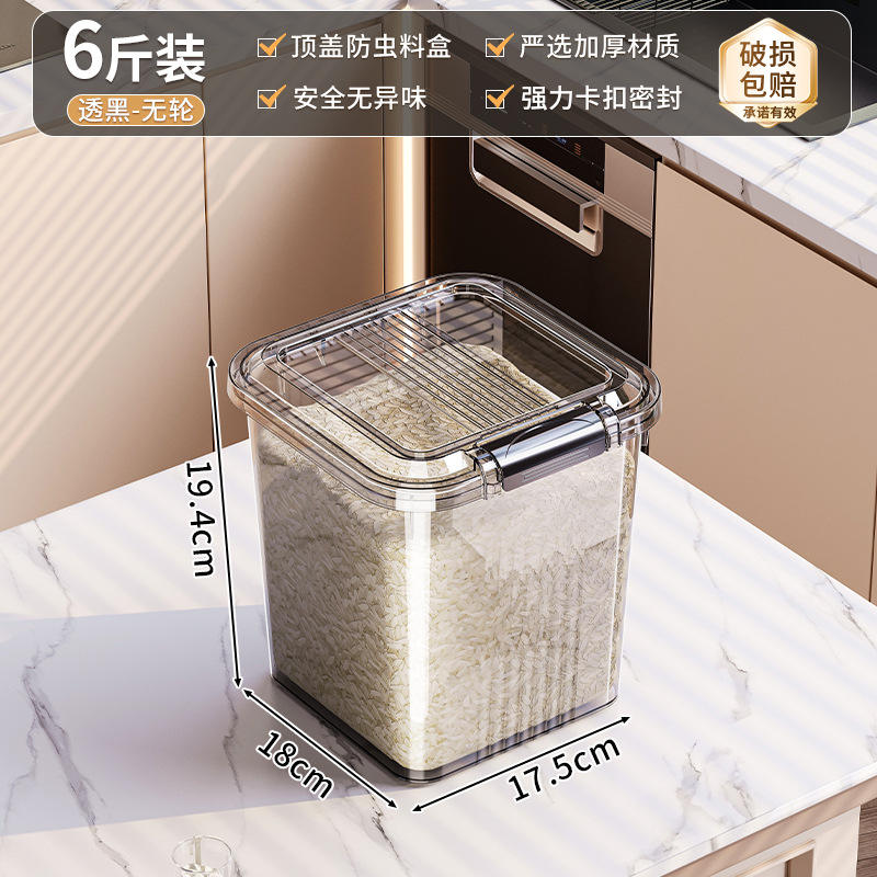 6l sans roues noir profond