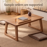 Table pliante portable en bois, écologique, légère, design compact, facile à transporter, meubles de salon, gain de place, polyvalente