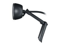 Logi-tech WEBcam HD C270 berkabel USB, mikrofon bawaan untuk kantor HD 720p 30 FPS untuk kamera konferensi Video Web PC