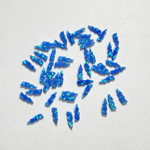 Factory Price Opal Tooth <strong>Gem</strong> Safe Lead Free Lightning Beads <strong>Machine</strong> <strong>Cut</strong> 4 Mohs Hardness for Sale Blue Opal Dental Tooth <strong>Gems</strong> for - Product Image 1
