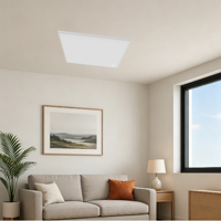 Panneau chauffant en cristal de carbone à économie d'énergie, affichage LED frontal, thermostat, mural et sur pied pour la maison et le bureau