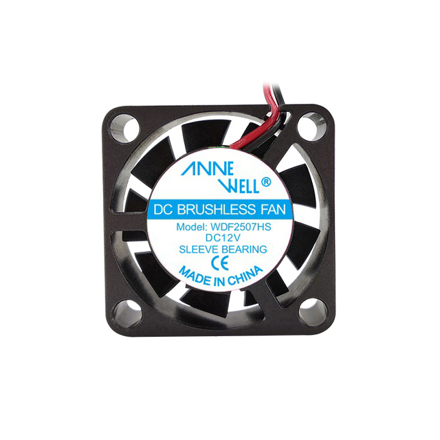Ultra Thin 7mm 2507 Brushless DC Cooling Fan 25mm 5V 12V 10000RPM Mini Axial VR AR Glasses FPV Drone 3D Printer Hotend Electric